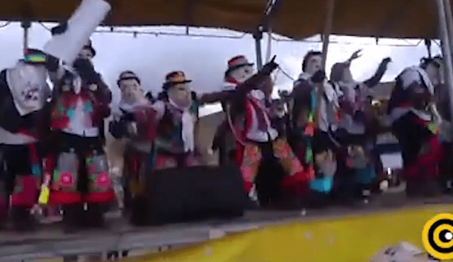 Pronunciamiento por baile de reggaeton de danzantes de Tunantada en Junín