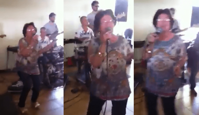 Facebook Viral: Asombro genera anciana rockera que canta tema de Pink Floyd [VIDEO]