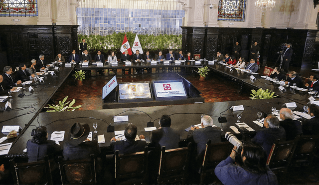 Acuerdo Nacional se reunirá el 5 de mayo, anuncia Vizcarra