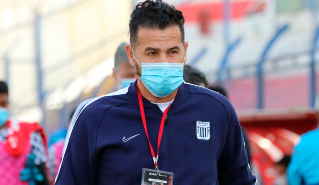 Daniel Ahmed asumió la dirección técnica de Alianza Lima tras la salida de Mario Salas. Foto: Prensa FPF