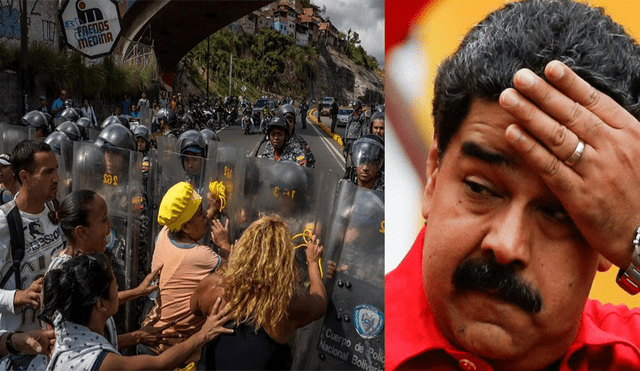 Venezolanos salen a las calles y protestan por falta de comida