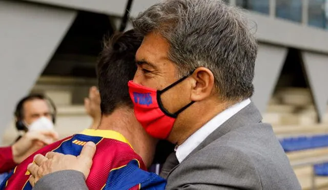 Laporta es el nuevo presidente del Barcelona. Foto: EFE