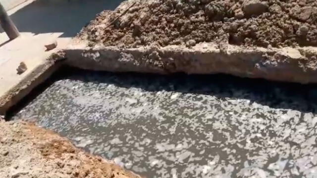 Desagüe de obra abandonada contamina a vecinos en Sullana [VIDEO]
