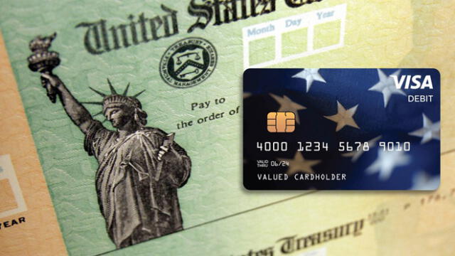 El cheque de estímulo beneficiará a 4 millones de americanos. (Foto: Internet)