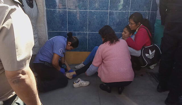Arequipa: Dos escolares heridas en toma de colegio