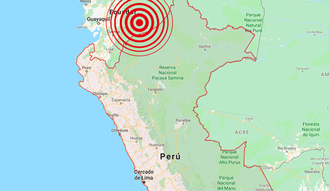 Fuerte sismo de magnitud 5.8 se sintió en Loreto 