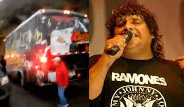 Toño Centella: cantante salvó de morir tras choque de su bus contra combi [VIDEO]