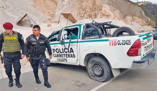 Fatal. Tras accidente, agentes de la División de Protección de Carreteras de Chilete serían enterrados hoy en Cajamarca.