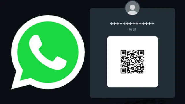 Código QR para añadir contactos en WhatsApp.