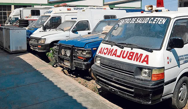 Defensoría del Pueblo da 30 días a Geresa para iniciar reparación de ambulancias