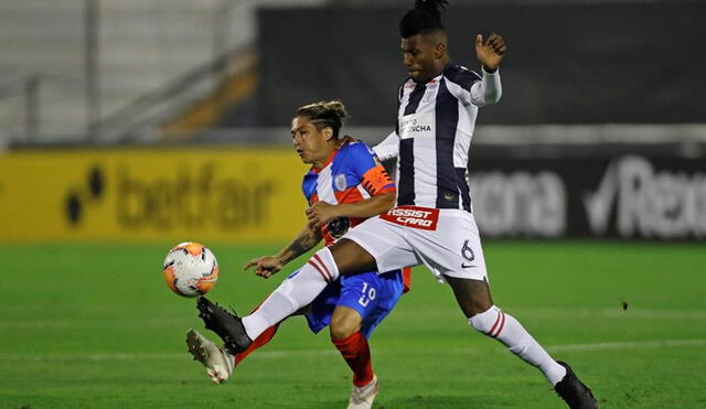 Alianza Lima y Estudiantes de Mérida empatan 1-1 por la Copa Libertadores. Foto: EFE