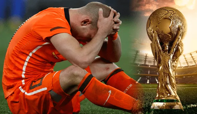La selección de Holanda (Países Bajos) tiende a ser una de las favoritas en todos los mundiales de fútbol, pero aún no ha podido levantar la copa. Foto: composición La República/AP/FIFA
