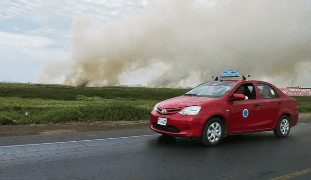 Incendio arrasa con más de 20 hectáreas de humedales de Villa María