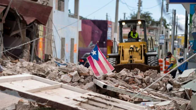 Terremotos en Puerto Rico afectan a la isla desde el pasado diciembre. Foto: AFP