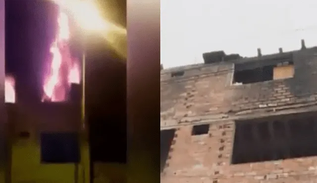 Quedó con la mitad del cuerpo quemado tras intentar salvar a su hermano de incendio [VIDEO]