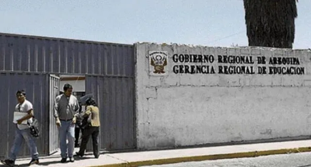 Gerencia de Educación destituyó a 5 servidores públicos en Arequipa.