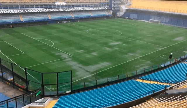 Boca vs River: Torrencial lluvia cae en La Bombonera y la final peligra [VIDEO]