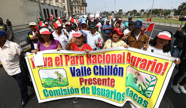 Agricultores acatan paro nacional en varias regiones del Perú [FOTOS]