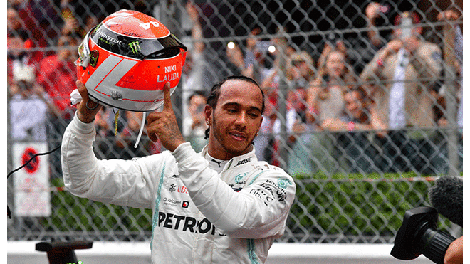 Lewis Hamilton con amplia ventaja en la F1 tras ganar GP de Mónaco 