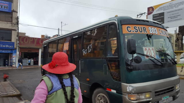 Empresas de transporte en Tacna suben pasaje de 0.70 céntimos a S/ 1.20