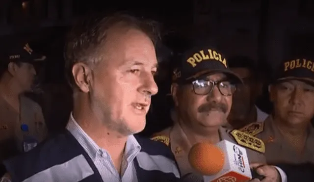Jorge Muñoz encabezó operativo contra comercio ambulatorio en Av. 28 de Julio [VIDEO]