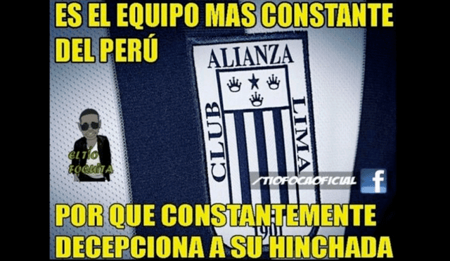 Los memes calientan la previa del clásico del fútbol peruano entre Universitario y Alianza Lima. | Foto: Facebook