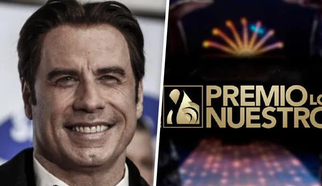 John Travolta será invitado en la 32 edición de Premios Lo Nuestro. Foto: Composición.