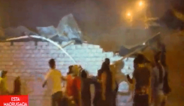 Carabayllo: destruyen vivienda tras violento enfrentamiento por terreno [VIDEO]
