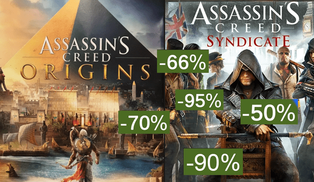 Steam: Juegos desde siete soles en toda la saga de Assassin's Creed