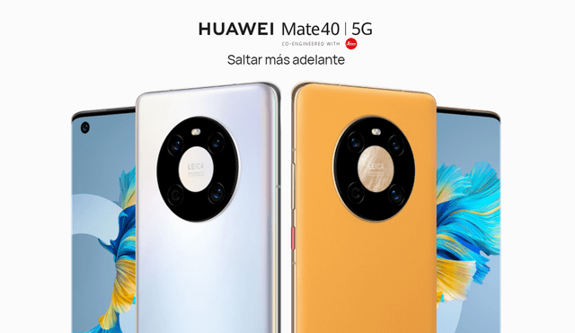 El nuevo Huawei Mate 40. Foto: Huawei