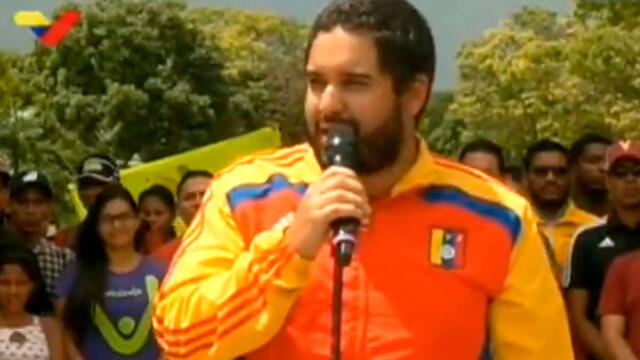 Nicolás Maduro Guerra, hijo del presidente de Venezuela. Foto: captura de video.