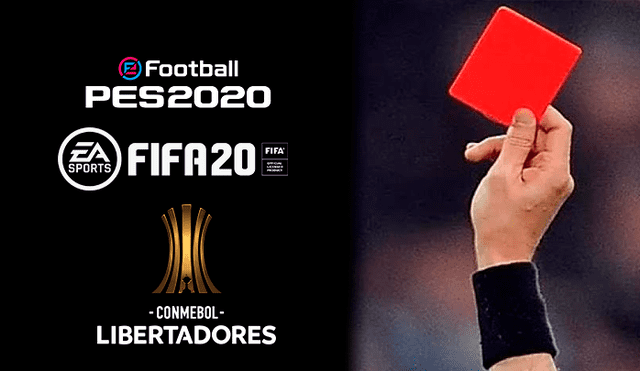¡Guerra de licencias! CONMEBOL expulsará de la Libertadores a clubes de PES 2020 que no quieran aparecer en FIFA 20