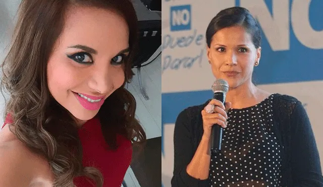 En Twitter, Mónica Cabrejos se mofa de Mónica Sánchez por haber apoyado al 'No' en revocatoria [FOTO]