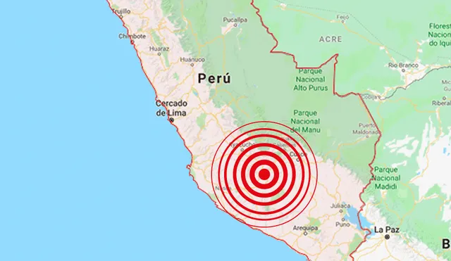IGP registró sismo de magnitud 4.0 en Apurimac