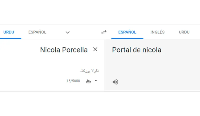 Google Translate Viral: escribe Nicola Porcella en el traductor y fanáticos quedan sorprendidos [FOTOS]