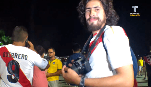 Perú vs Brasil: hincha peruano recorre Sudamérica en una moto y está en la Copa América 2019. | Foto: captura de video