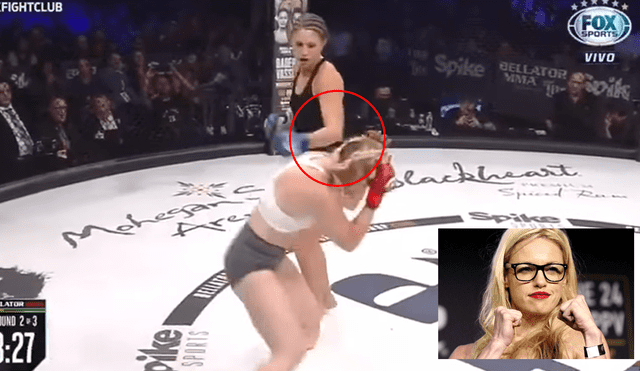 YouTube: Una luchadora de MMA recibió bestial golpiza y su médico detuvo la pelea [VIDEO]