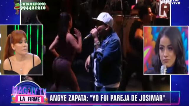 Josimar: ex novia bailarina, Angye Zapata en Magaly Medina