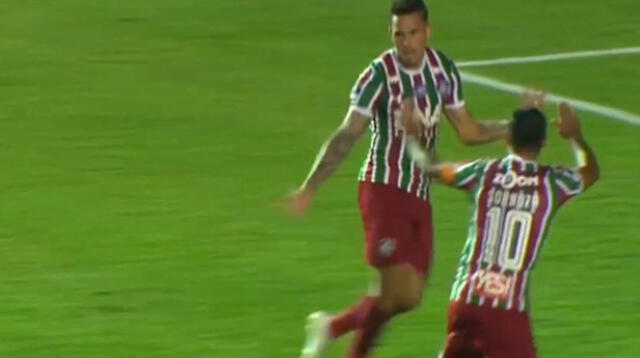 Nacional vs Fluminense: Luciano abrió el marcador para los brasileños [VIDEO]