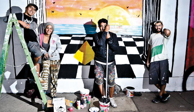 Festival internacional reúne a grafiteros en Lima 