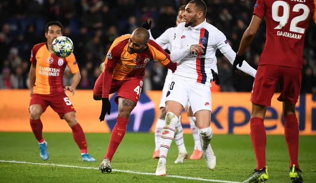 PSG vs Galatasaray EN VIVO: parisinos ganan por 2-0 en Francia. Foto: AFP.
