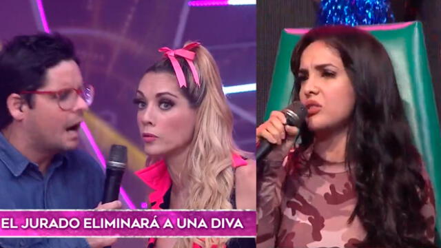 Rosángela Espinoza y Brenda Carvalho se pelean en “Divas”