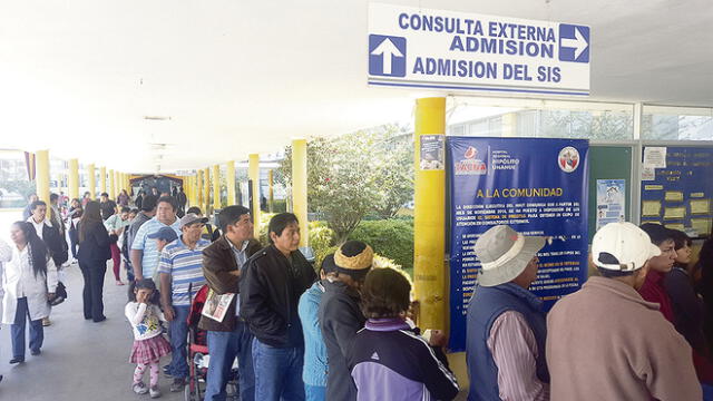 Citas médicas por web y teléfono en hospital de Tacna