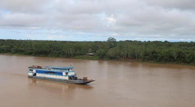 Vía fluvial en Loreto.