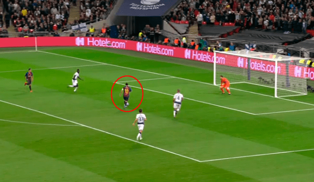 Barcelona vs Tottenham: genial movimiento de Suárez permitió a Messi llegar a su doblete [VIDEO]