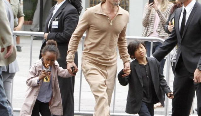 Brad Pitt consigue custodia compartida de sus hijos 
