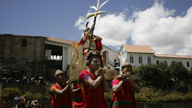 Wawa Inti Raymi  en el Koricancha