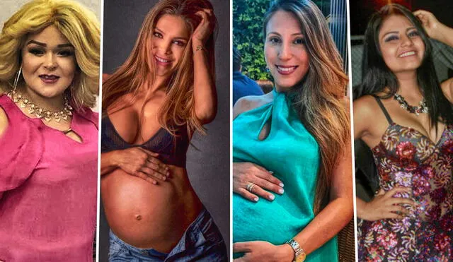 Las famosas peruanas que se convirtieron en madres el 2019.