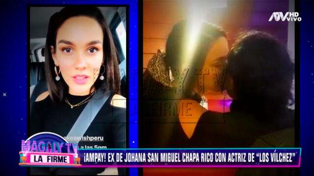 Ex de Johanna San Miguel es captado besando a conocida actriz [VIDEO]