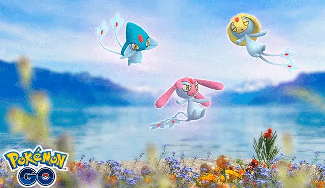 Azelf, Mesprit y Uxie llegan a las incursiones de Pokémon GO